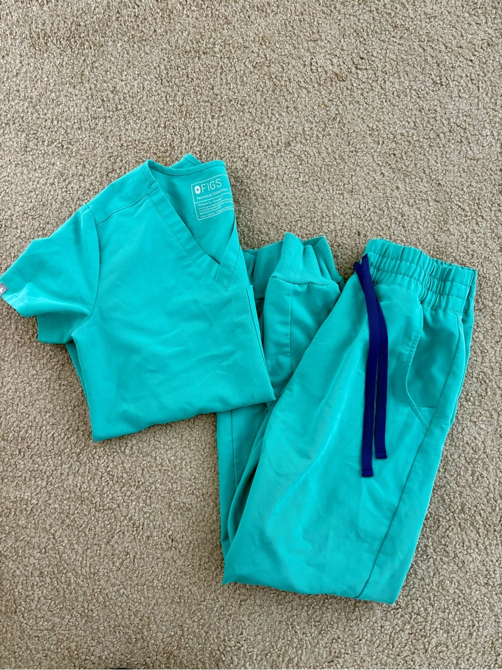 Figs Scrub Set Surgical Green